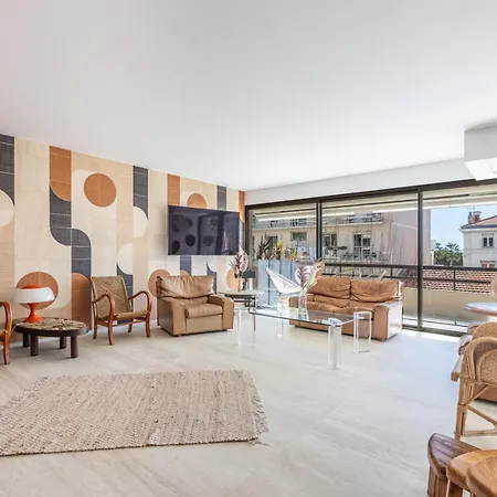 شقة Lb Vacation I A Short Stroll To Palais, Beach, Terrace & Seaview