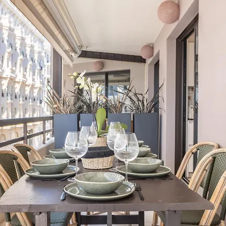 شقة Lb Vacation I A Short Stroll To Palais, Beach, Terrace & Seaview *